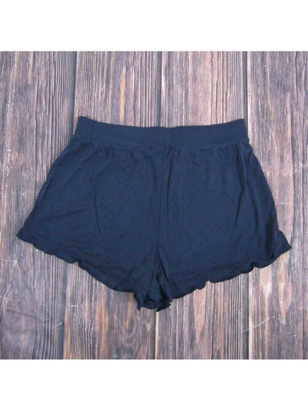 Marine Layer Luxe Rib Ruffle Short - Picture 2 of 4